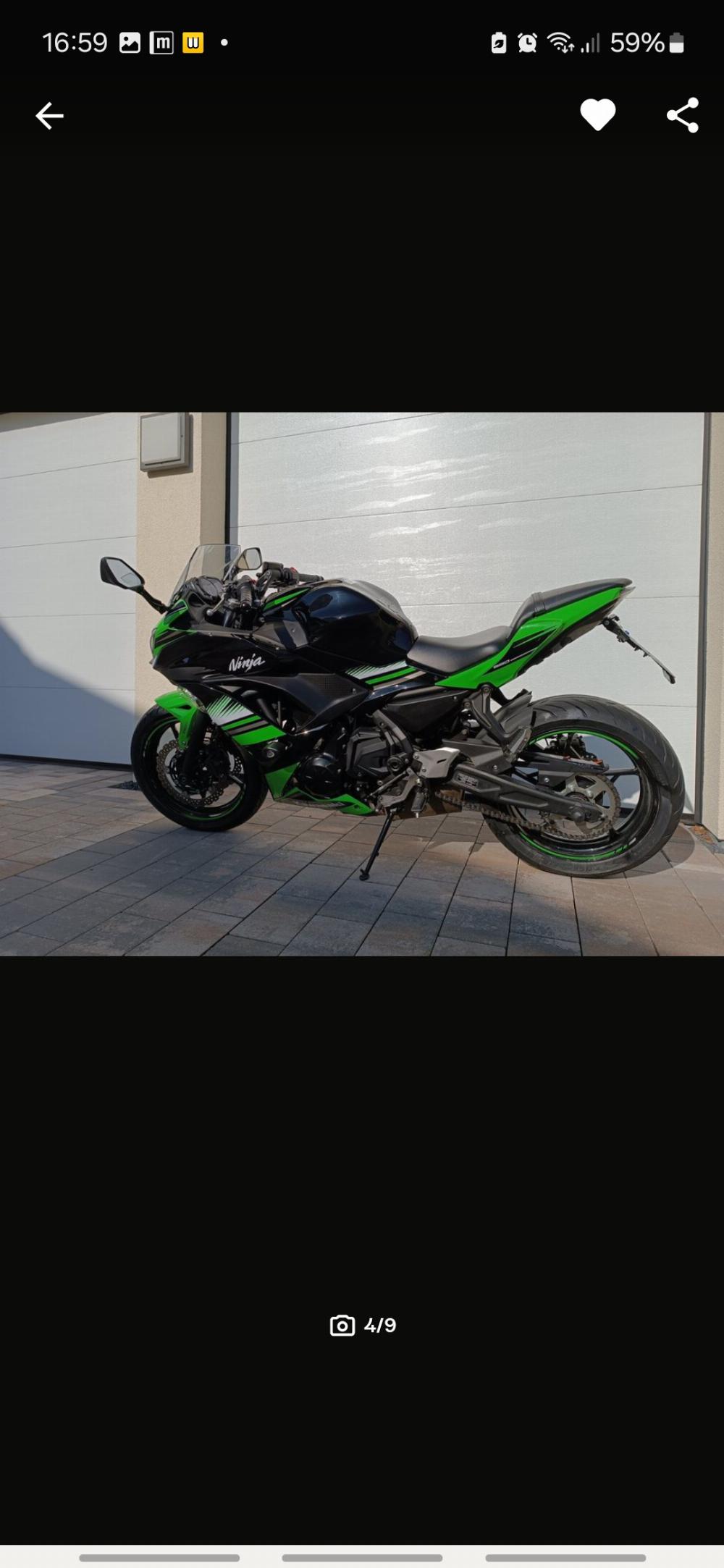 Motorrad verkaufen Kawasaki Ninja 650 KRT Ankauf
